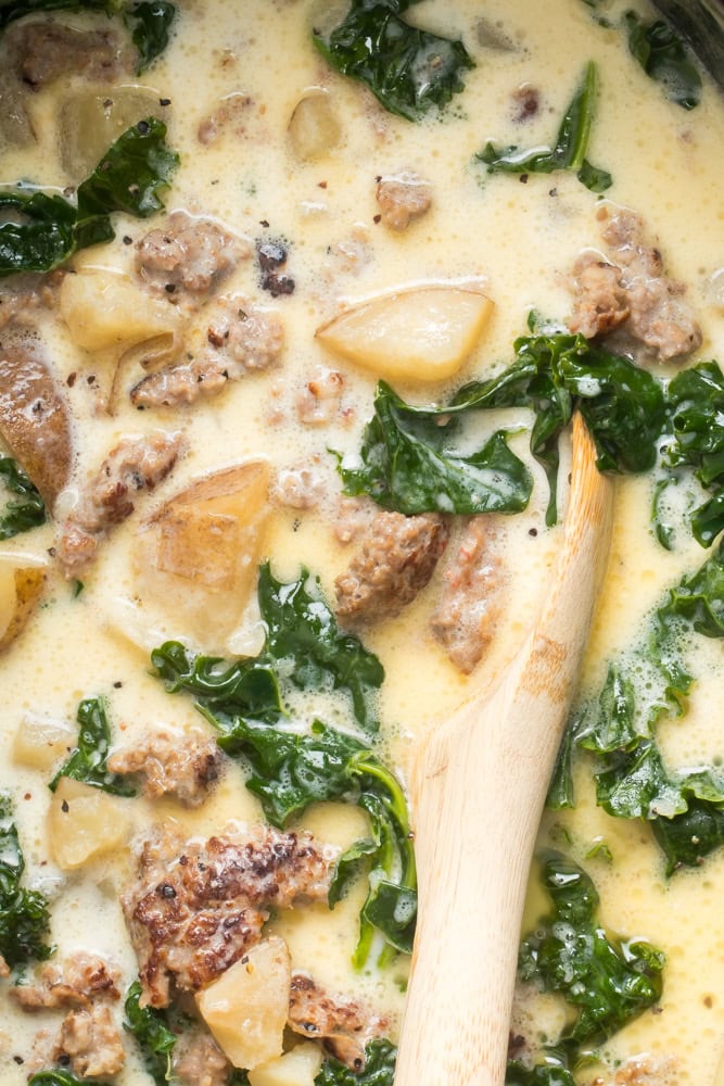 Crockpot Zuppa Toscana 1 Crockpot zuppa toscana