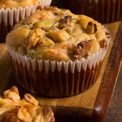 zucchini carrot muffins
