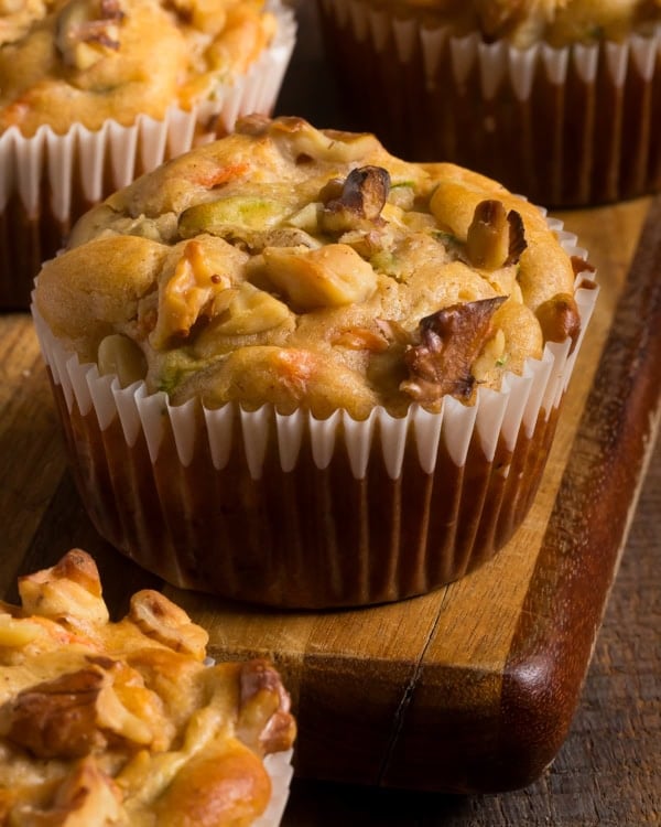 zucchini carrot muffins