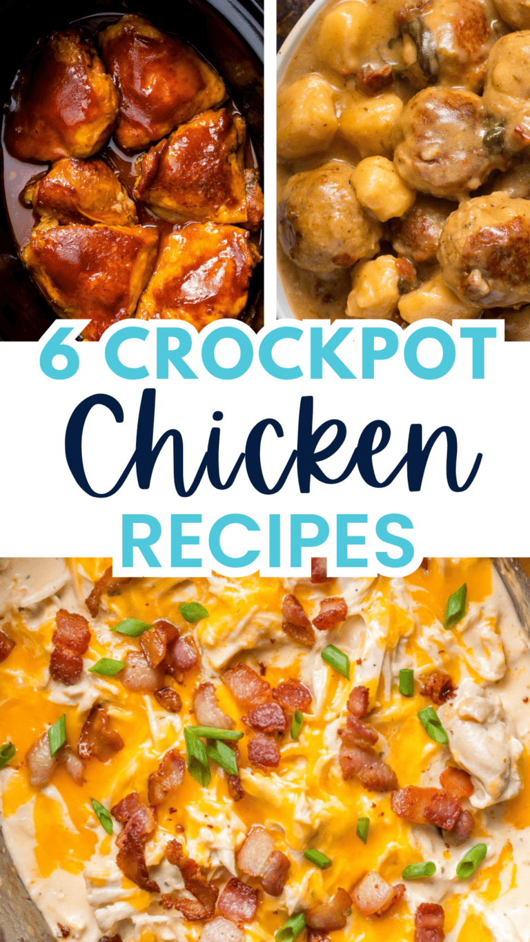 6 Crockpot Chicken Recipes