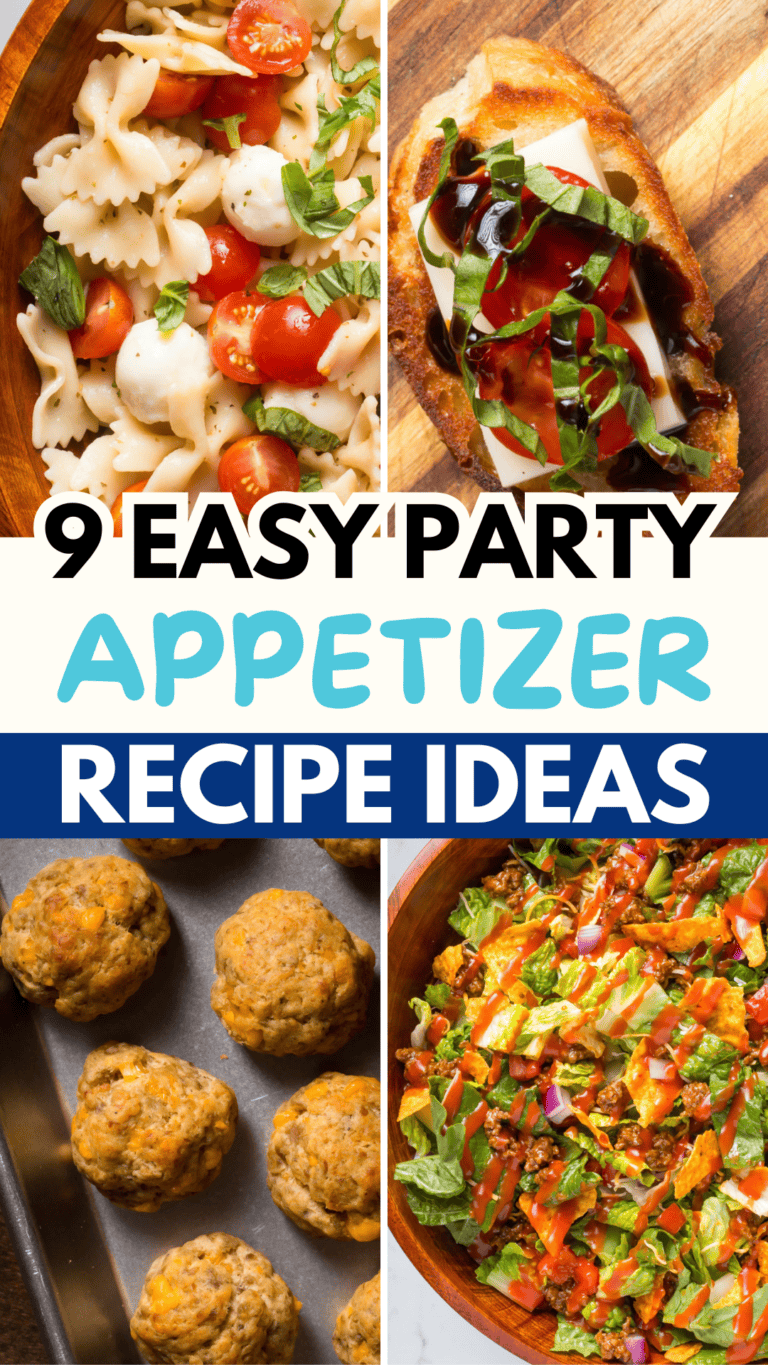 9 Easy Party Appetizer Recipe Ideas