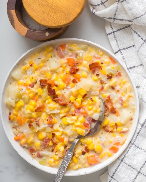 crockpot corn chowder