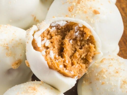 no bake pumpkin cheesecake balls
