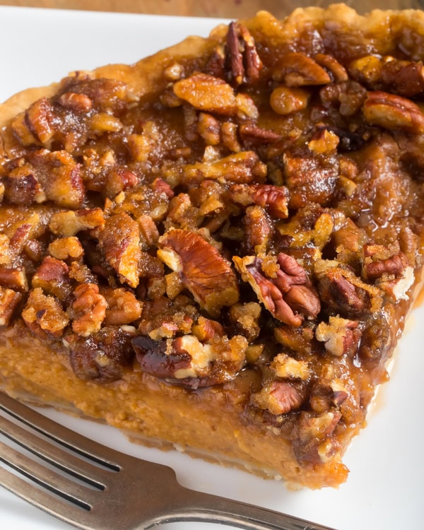 pumpkin pecan pie
