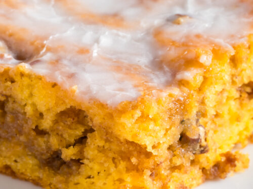 sweet potato honey bun cake