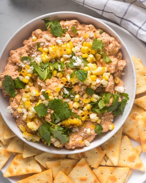 Mexican street corn dip