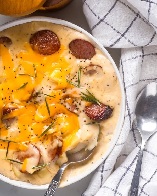kielbasa potato soup