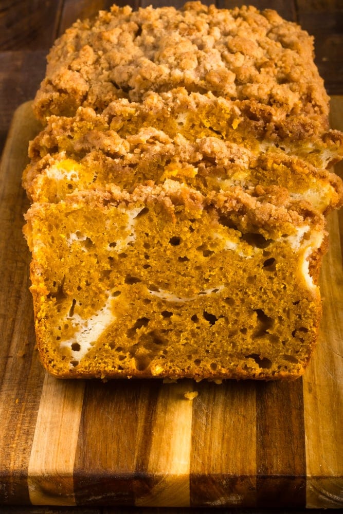 Pumpkin Cream Cheese Bread 2 Pumpkin cream cheese bread