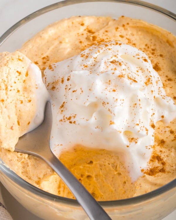 pumpkin mousse