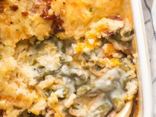 cheddar bay green bean casserole
