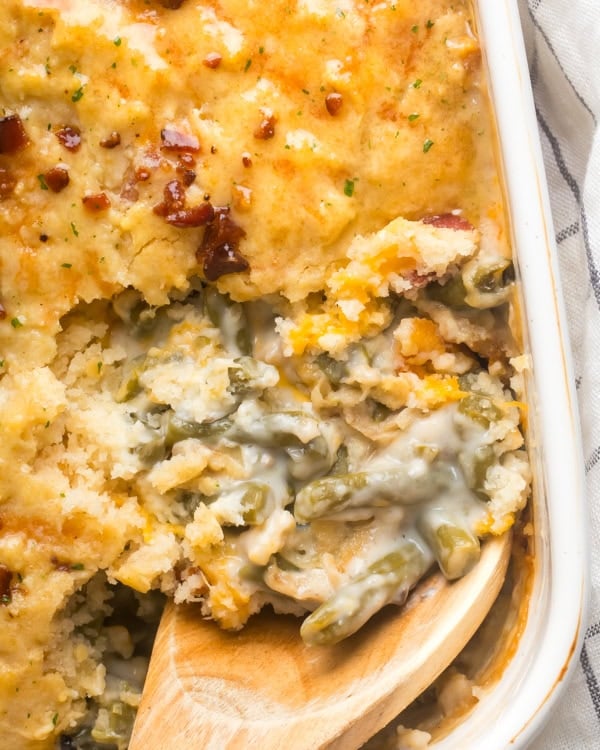 cheddar bay green bean casserole
