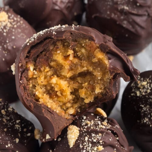 Pecan Pie Balls 3 pecan pie balls