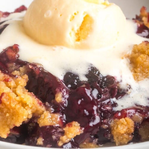 cherry crumble