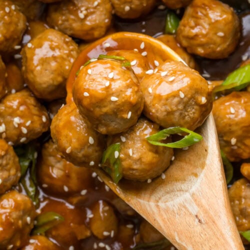 crockpot asian meatballs