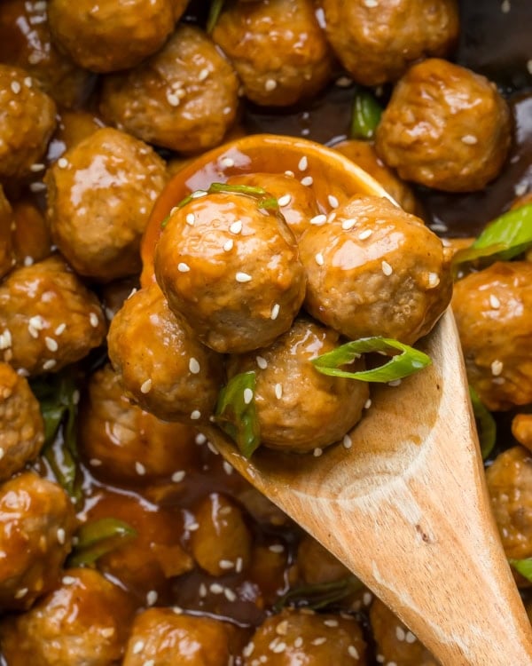 crockpot asian meatballs