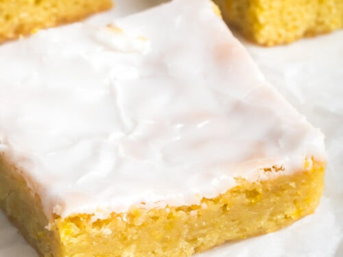 Lemon brownies