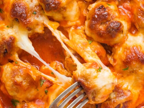 chicken parmesan meatballs