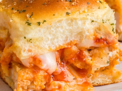 chicken parmesan sliders