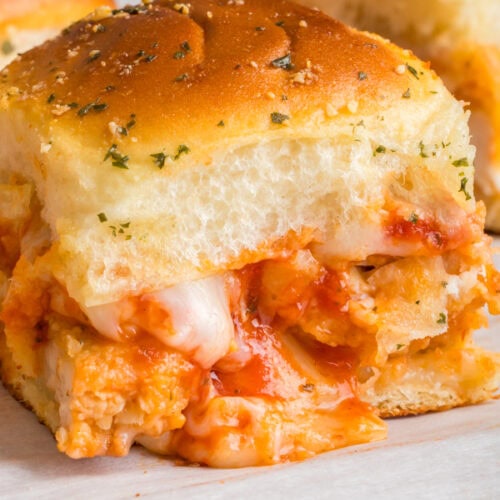 chicken parmesan sliders