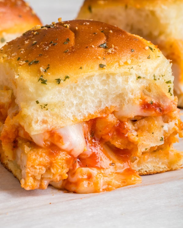 chicken parmesan sliders