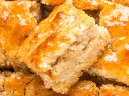 Honey butter swim biscuits