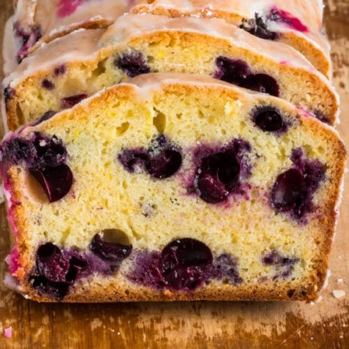lemon blueberry bread