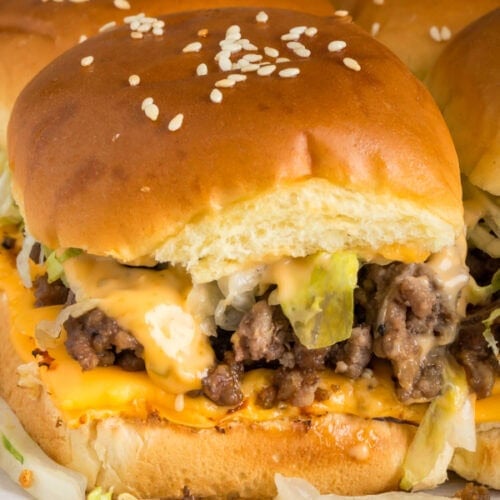 big mac sliders