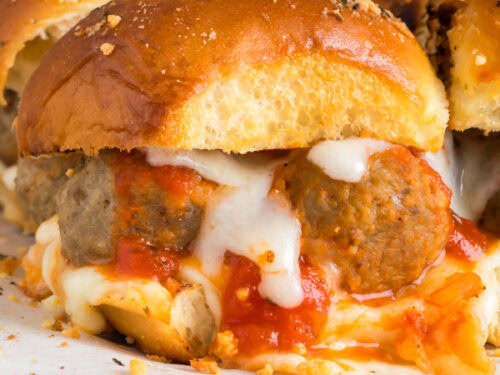 meatball sliders