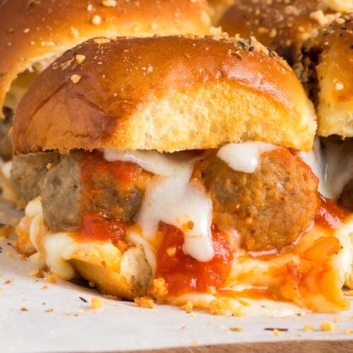 meatball sliders