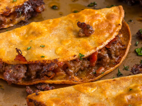 sheet pan beef tacos