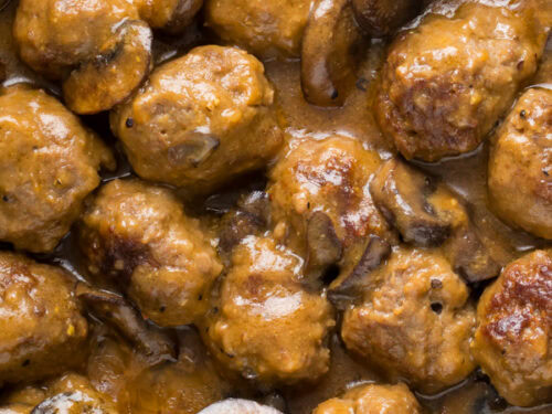 salisbury steak meatballs