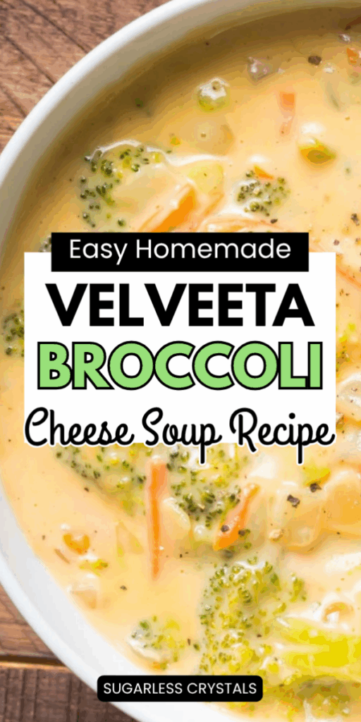 Creamy Velveeta Broccoli Cheese Soup for a Cozy Dinner 2
