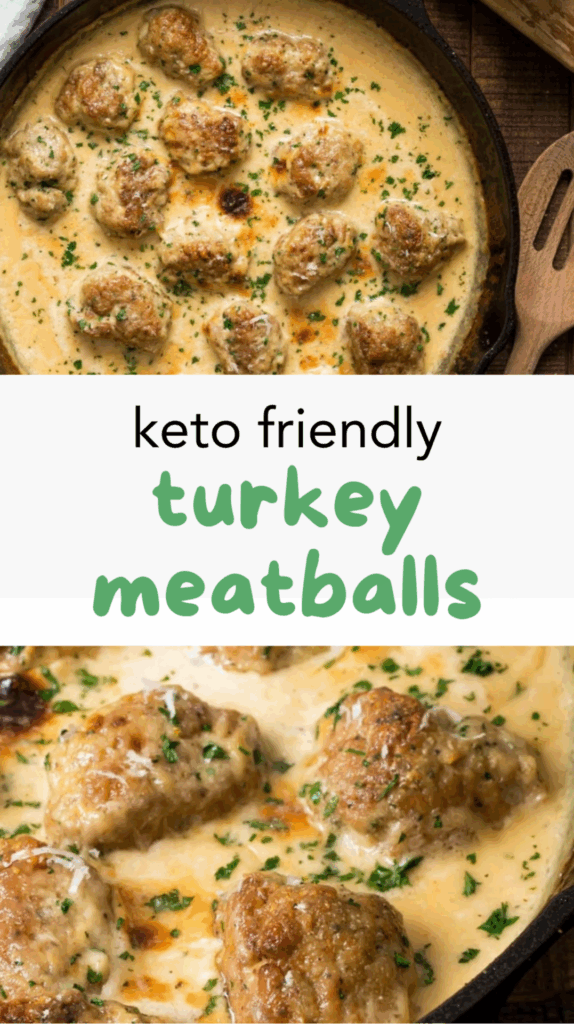 Parmesan Keto Turkey Meatballs for Dinner 10