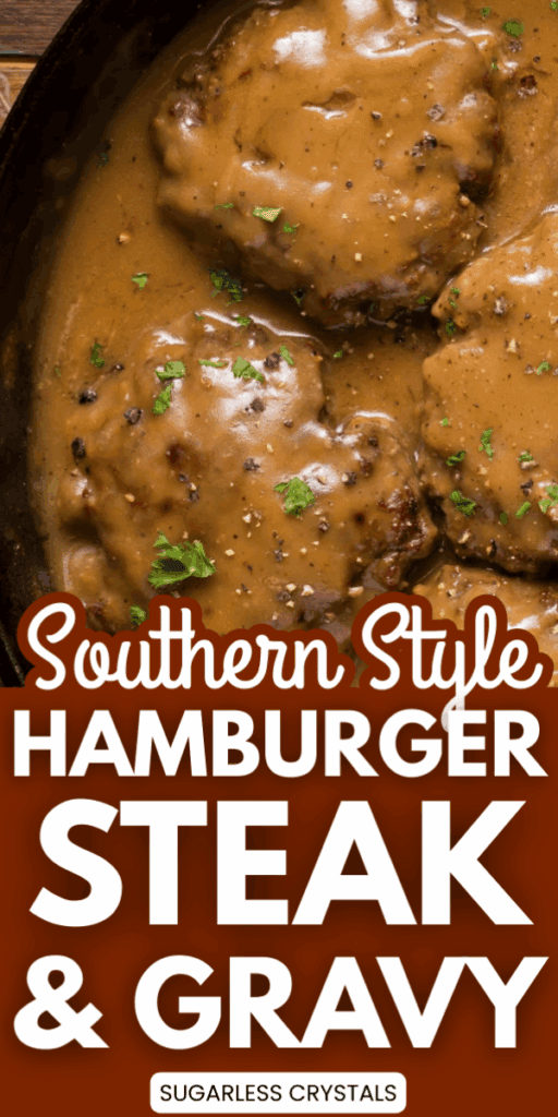 Quick Hamburger Steak with Brown Gravy 1